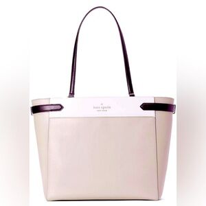 Kate Spade Colorblock Large Laptop Tote Shoulder Bag